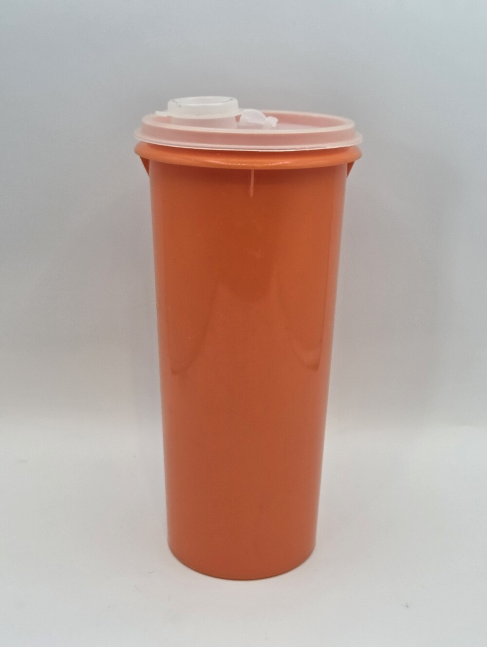 Vintage Tupperware Orange Shaker Pitcher